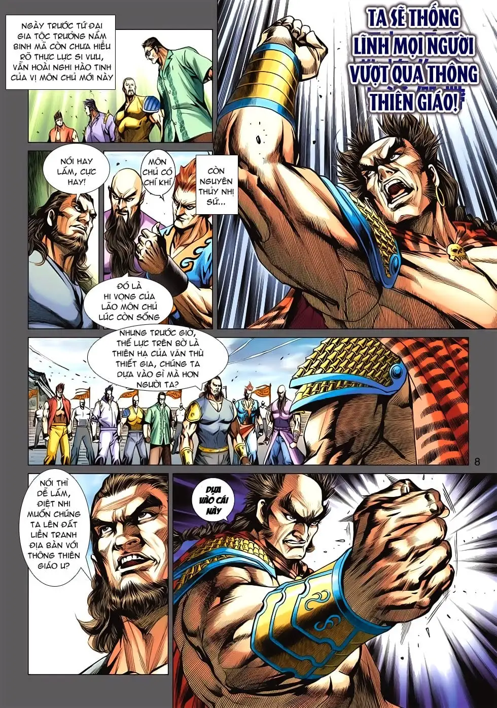 Truyện Tranh Tân Tác Long Hổ Môn trang 4