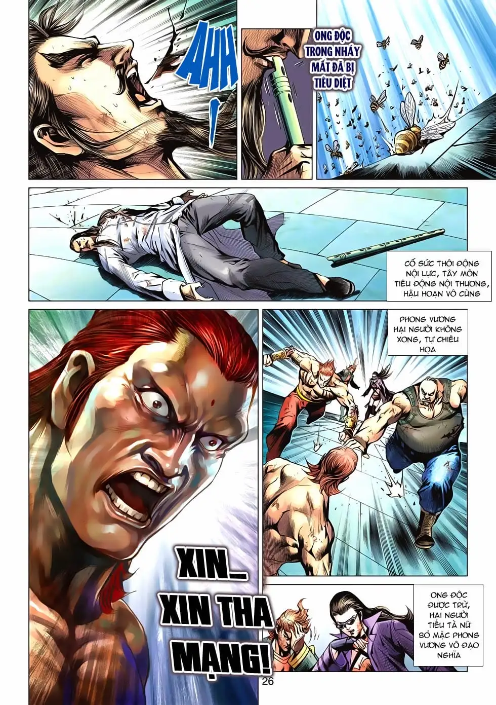 Truyện Tranh Tân Tác Long Hổ Môn trang 4