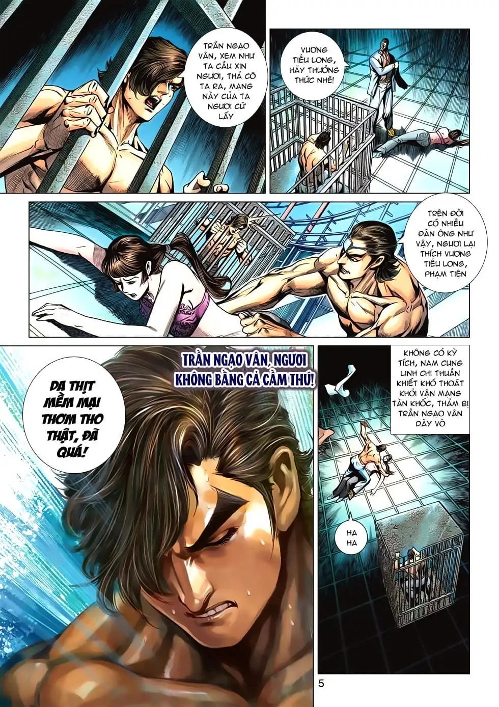Truyện Tranh Tân Tác Long Hổ Môn trang 4