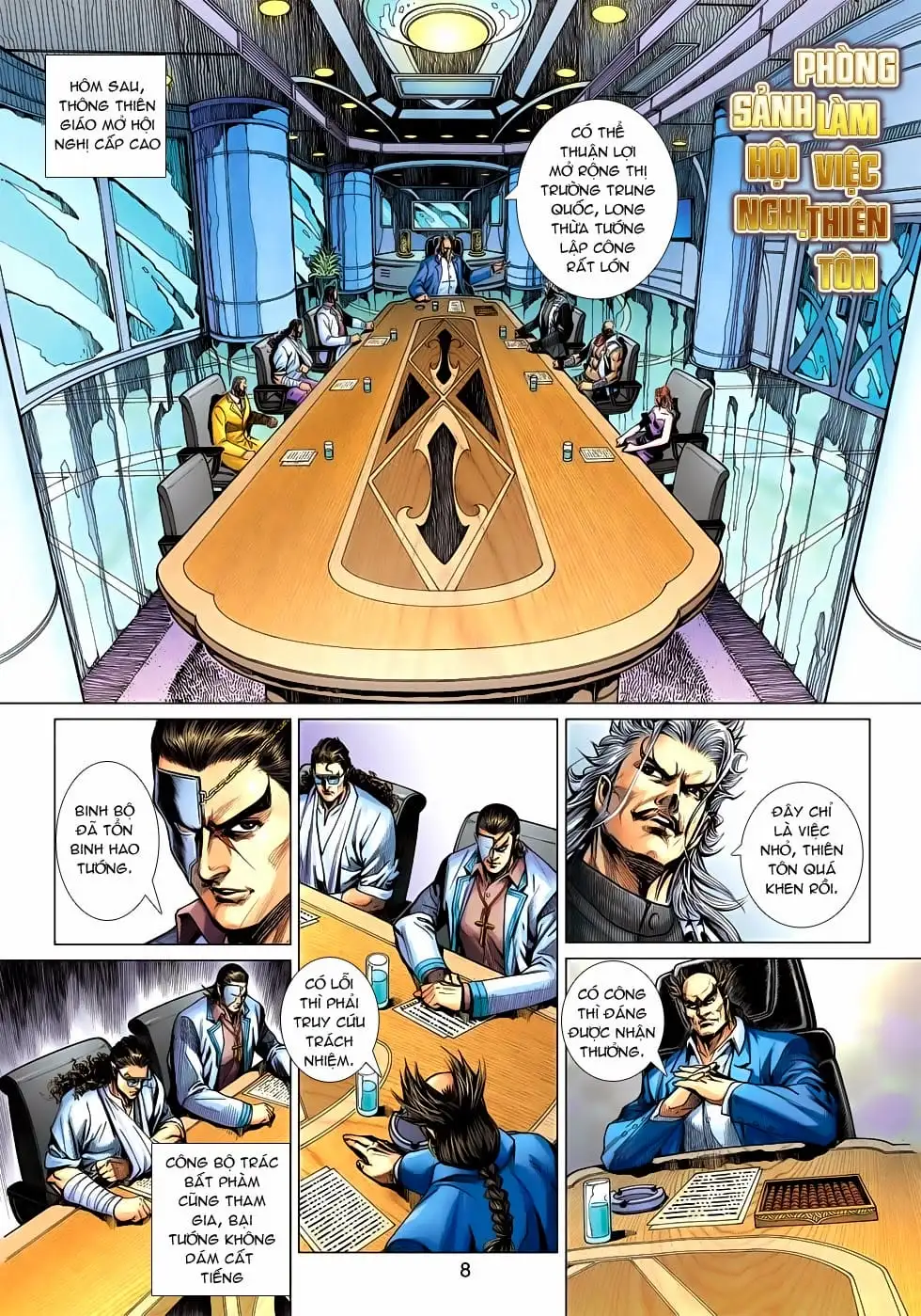 Truyện Tranh Tân Tác Long Hổ Môn trang 4