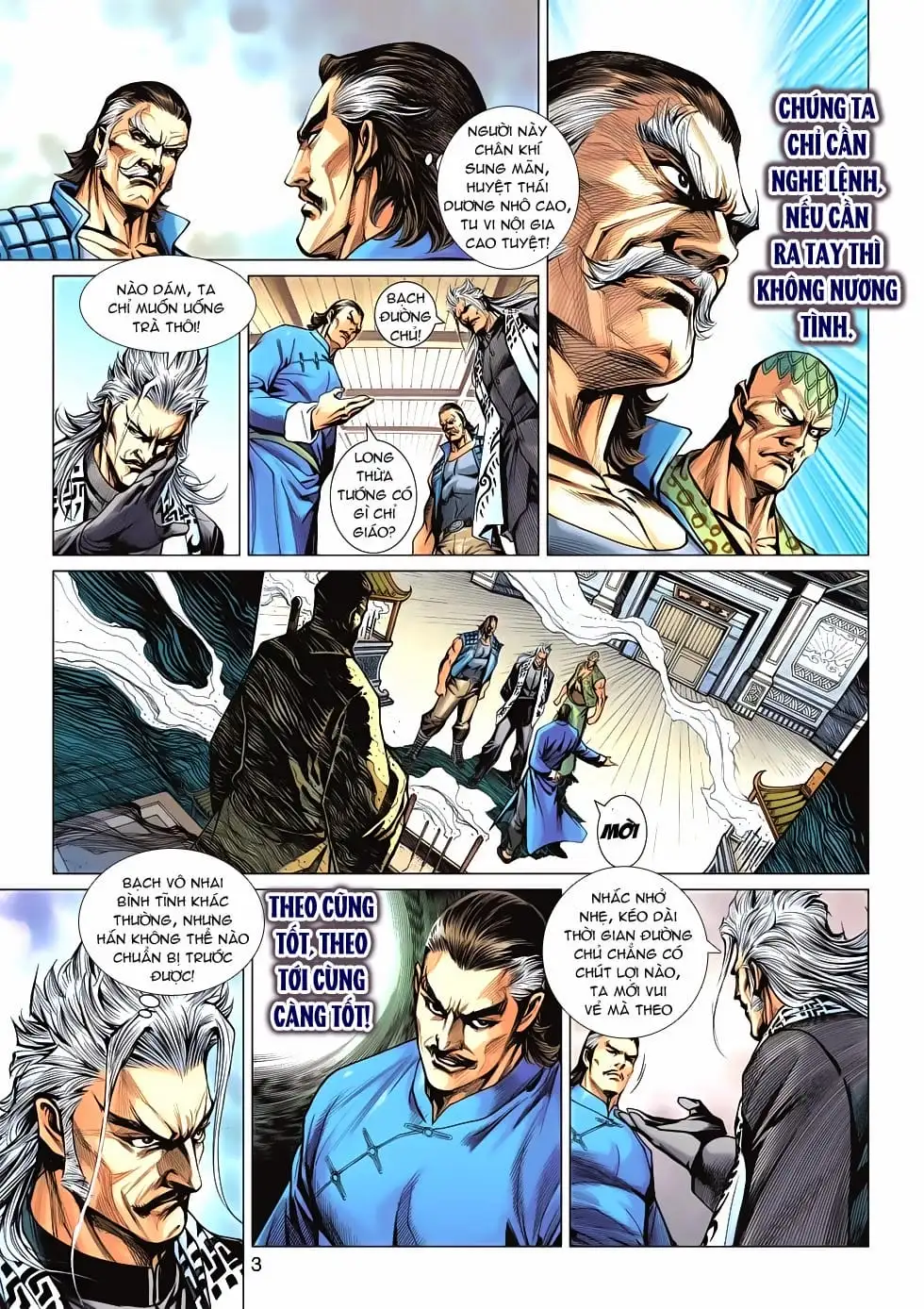Truyện Tranh Tân Tác Long Hổ Môn trang 4