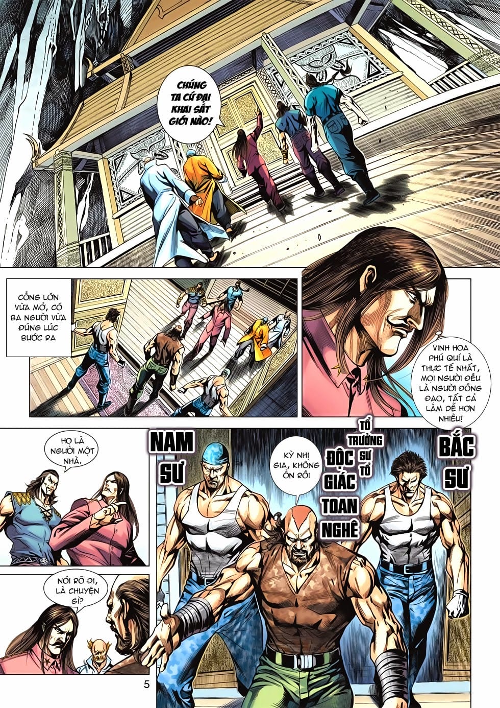 Truyện Tranh Tân Tác Long Hổ Môn trang 4