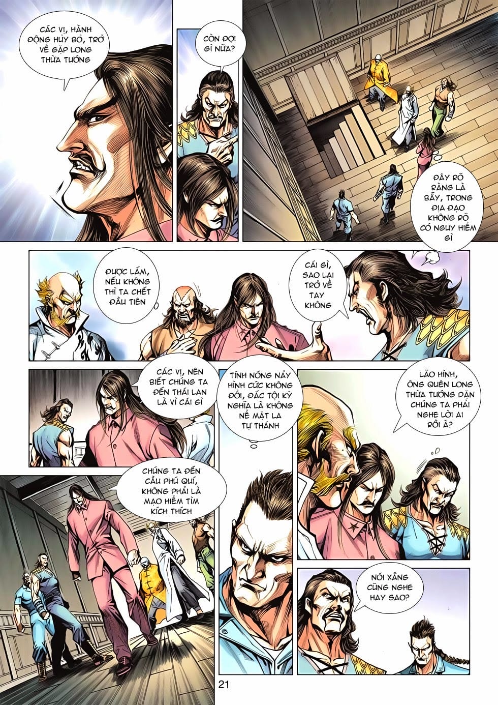 Truyện Tranh Tân Tác Long Hổ Môn trang 4