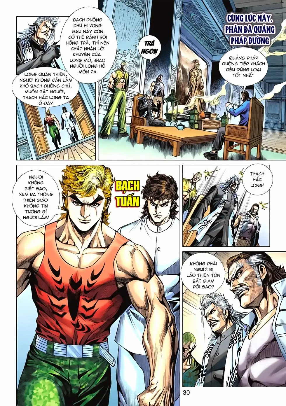 Truyện Tranh Tân Tác Long Hổ Môn trang 4