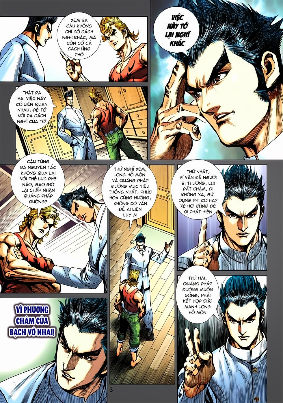 Truyện Tranh Tân Tác Long Hổ Môn trang 4