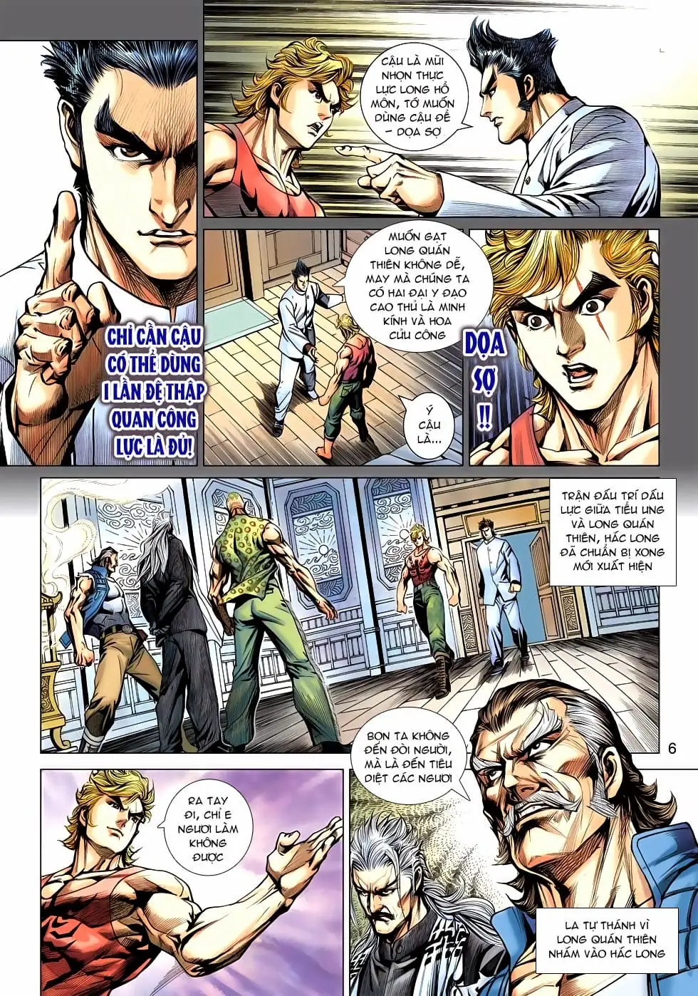 Truyện Tranh Tân Tác Long Hổ Môn trang 4