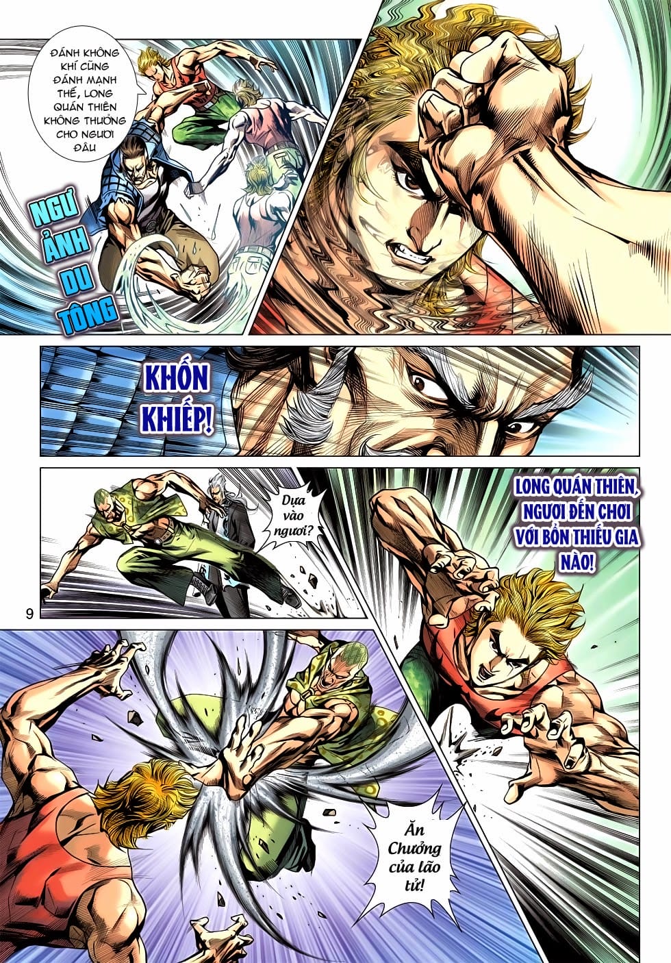 Truyện Tranh Tân Tác Long Hổ Môn trang 4