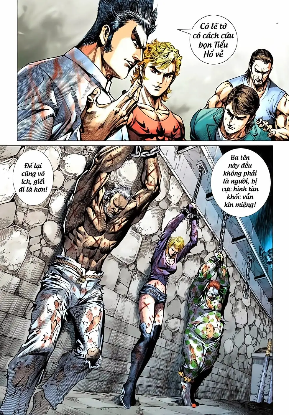 Truyện Tranh Tân Tác Long Hổ Môn trang 4