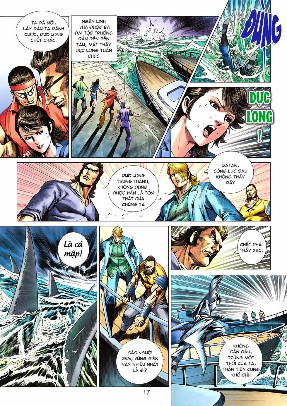 Truyện Tranh Tân Tác Long Hổ Môn trang 4