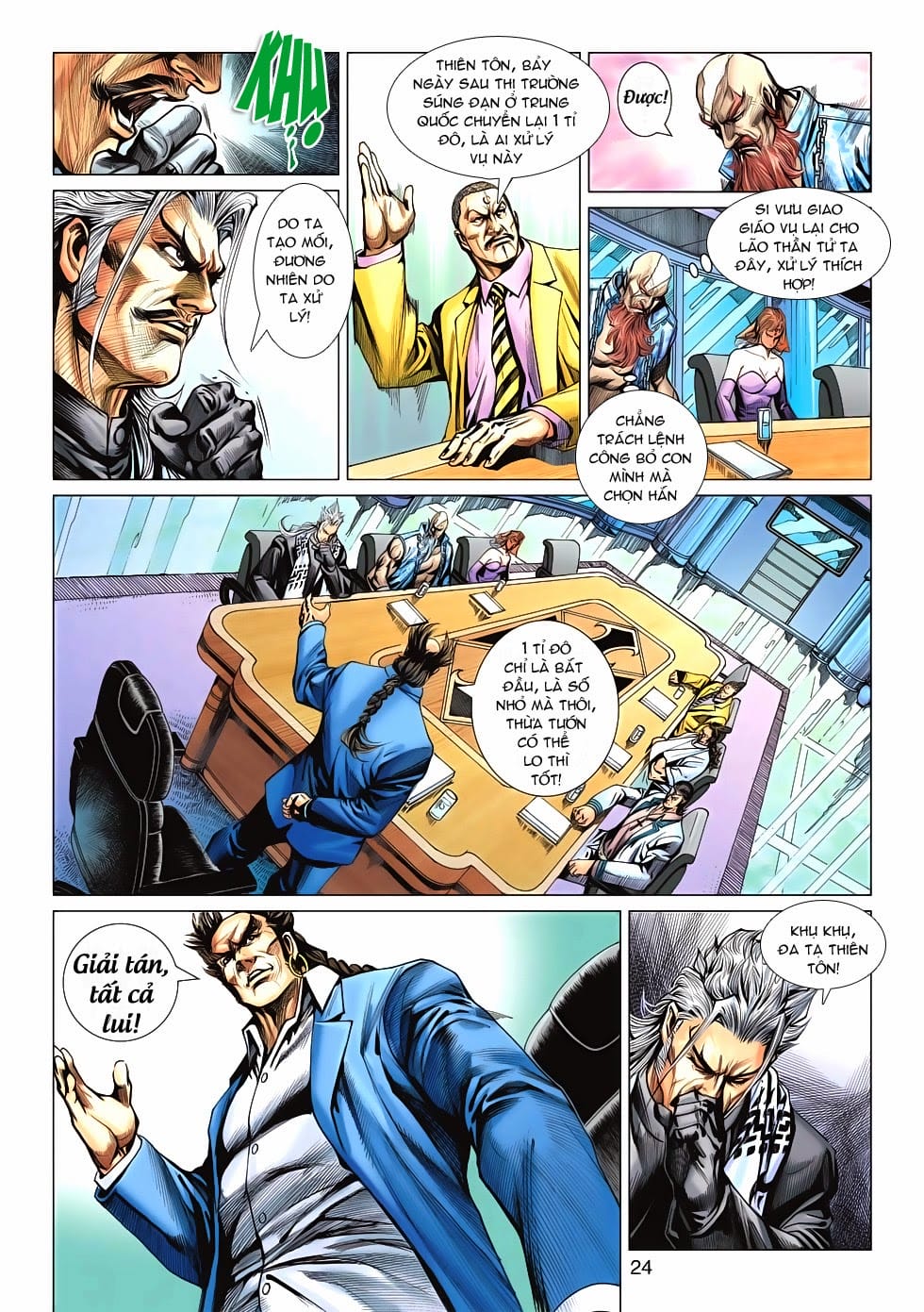 Truyện Tranh Tân Tác Long Hổ Môn trang 4