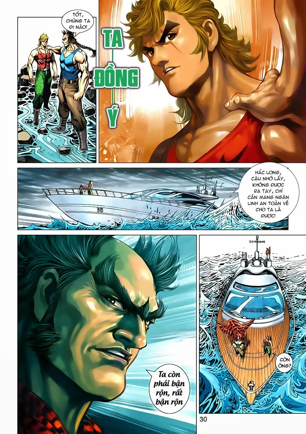 Truyện Tranh Tân Tác Long Hổ Môn trang 4