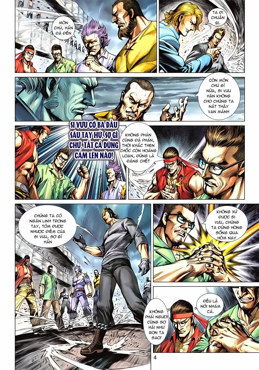 Truyện Tranh Tân Tác Long Hổ Môn trang 4