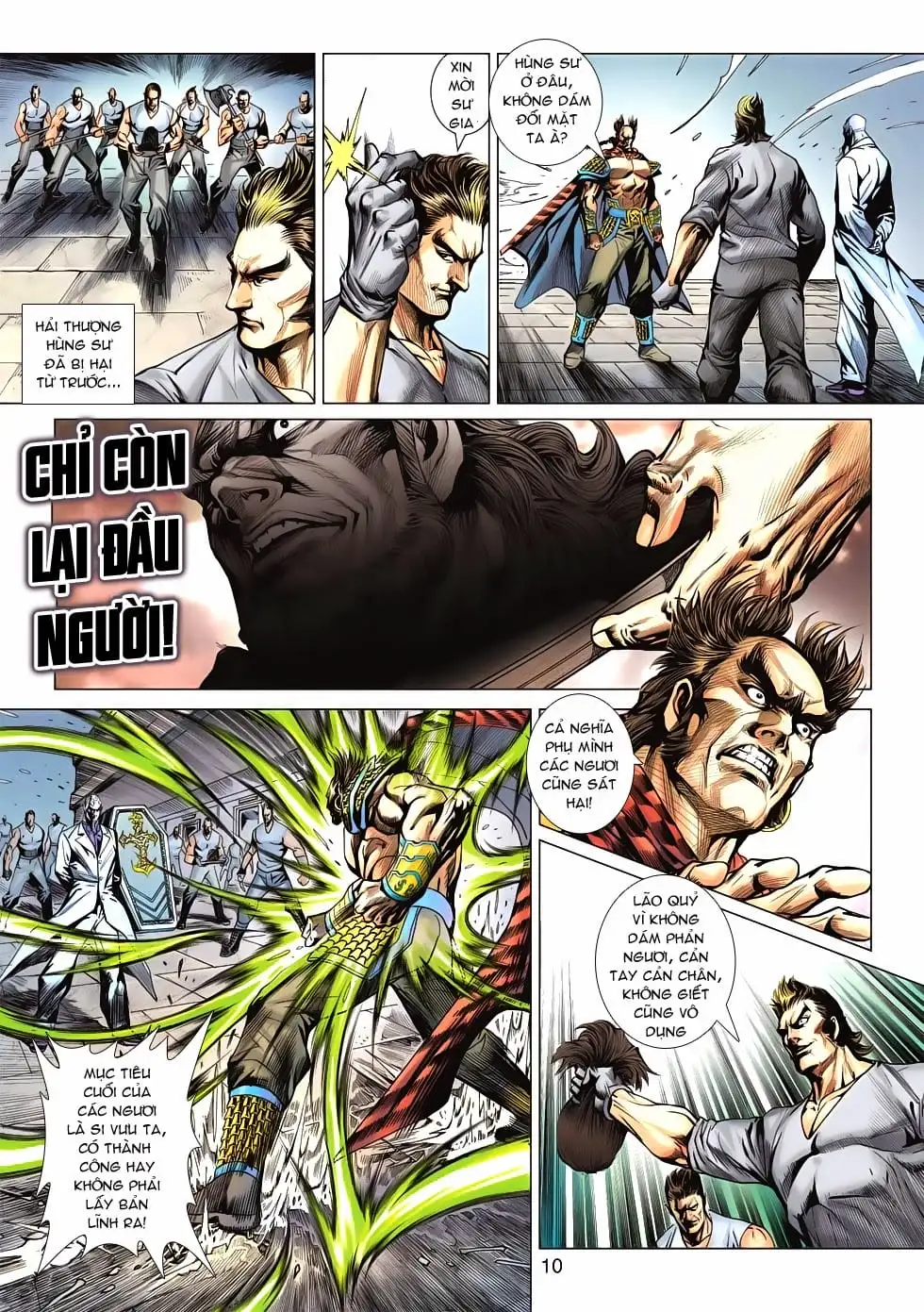 Truyện Tranh Tân Tác Long Hổ Môn trang 4