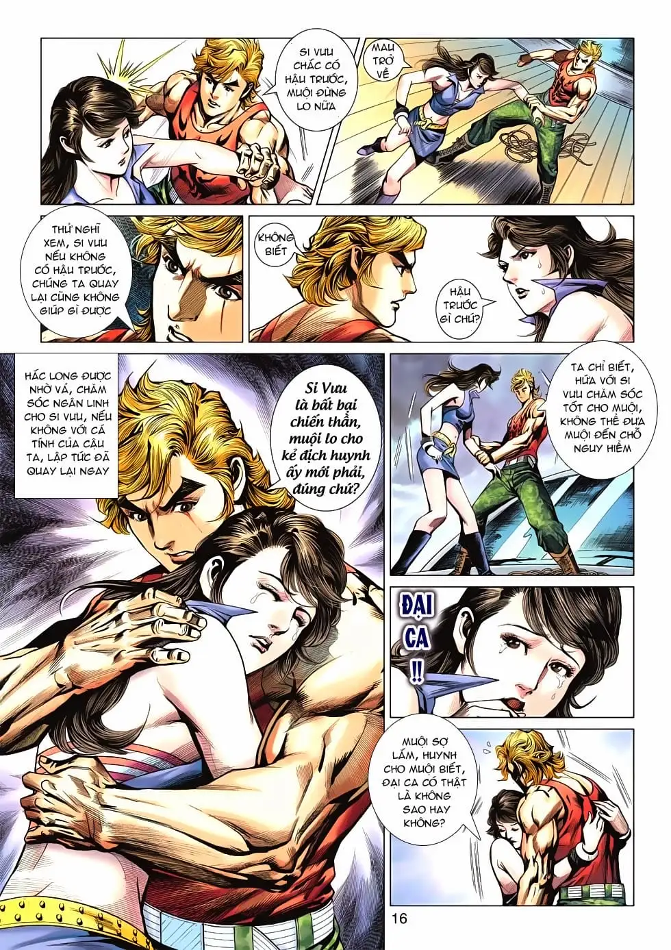 Truyện Tranh Tân Tác Long Hổ Môn trang 4