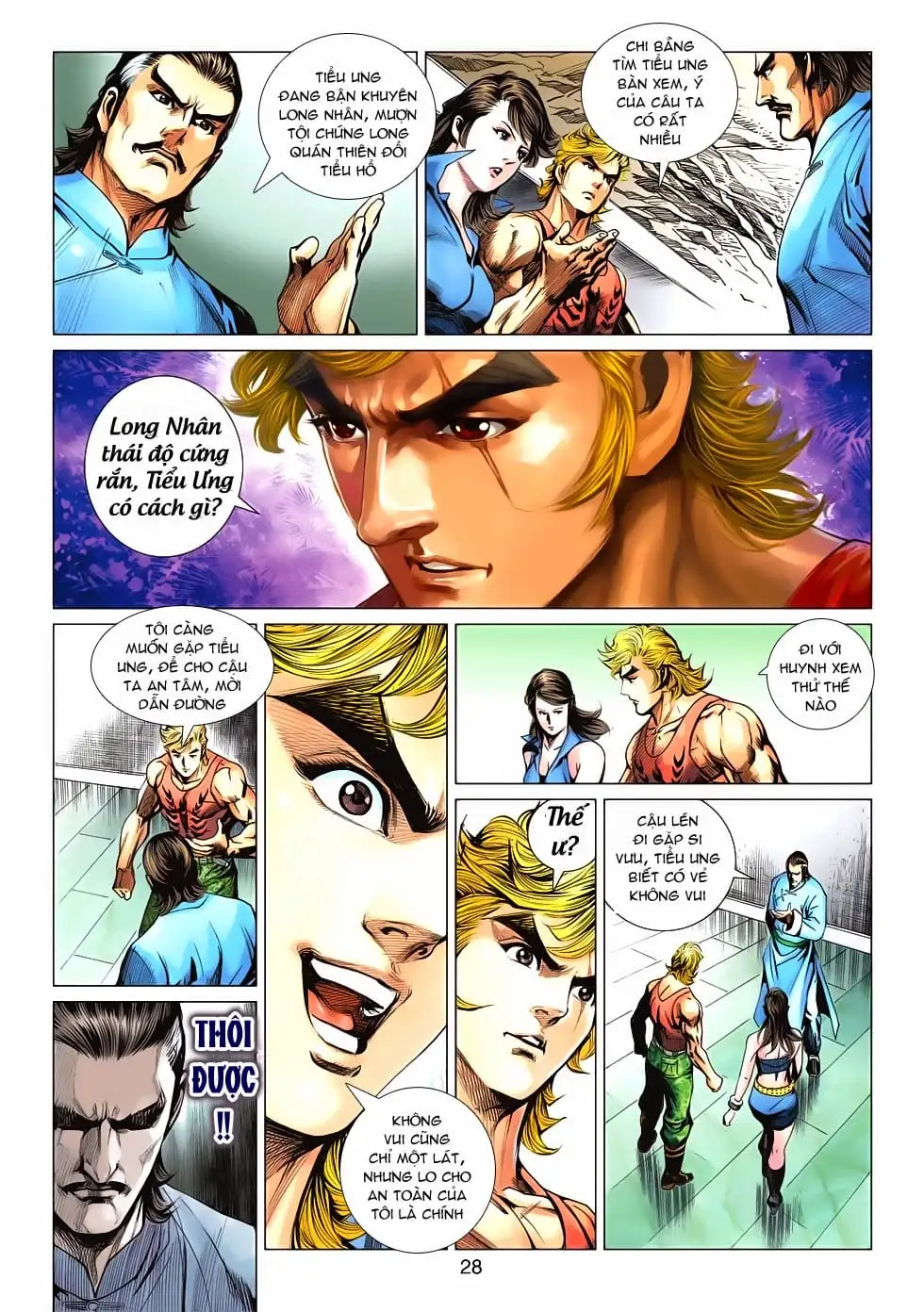 Truyện Tranh Tân Tác Long Hổ Môn trang 4