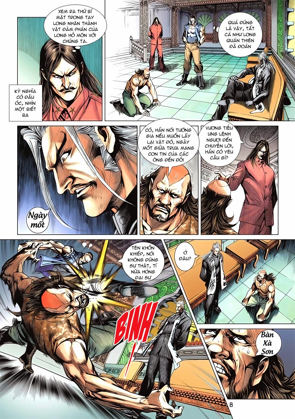 Truyện Tranh Tân Tác Long Hổ Môn trang 4
