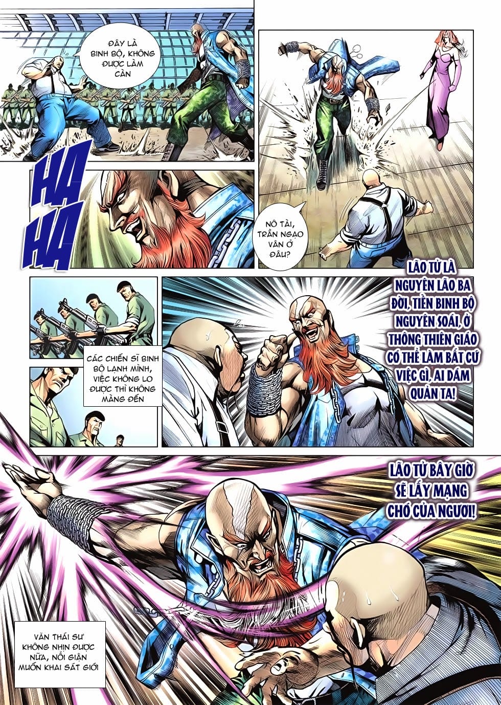 Truyện Tranh Tân Tác Long Hổ Môn trang 4