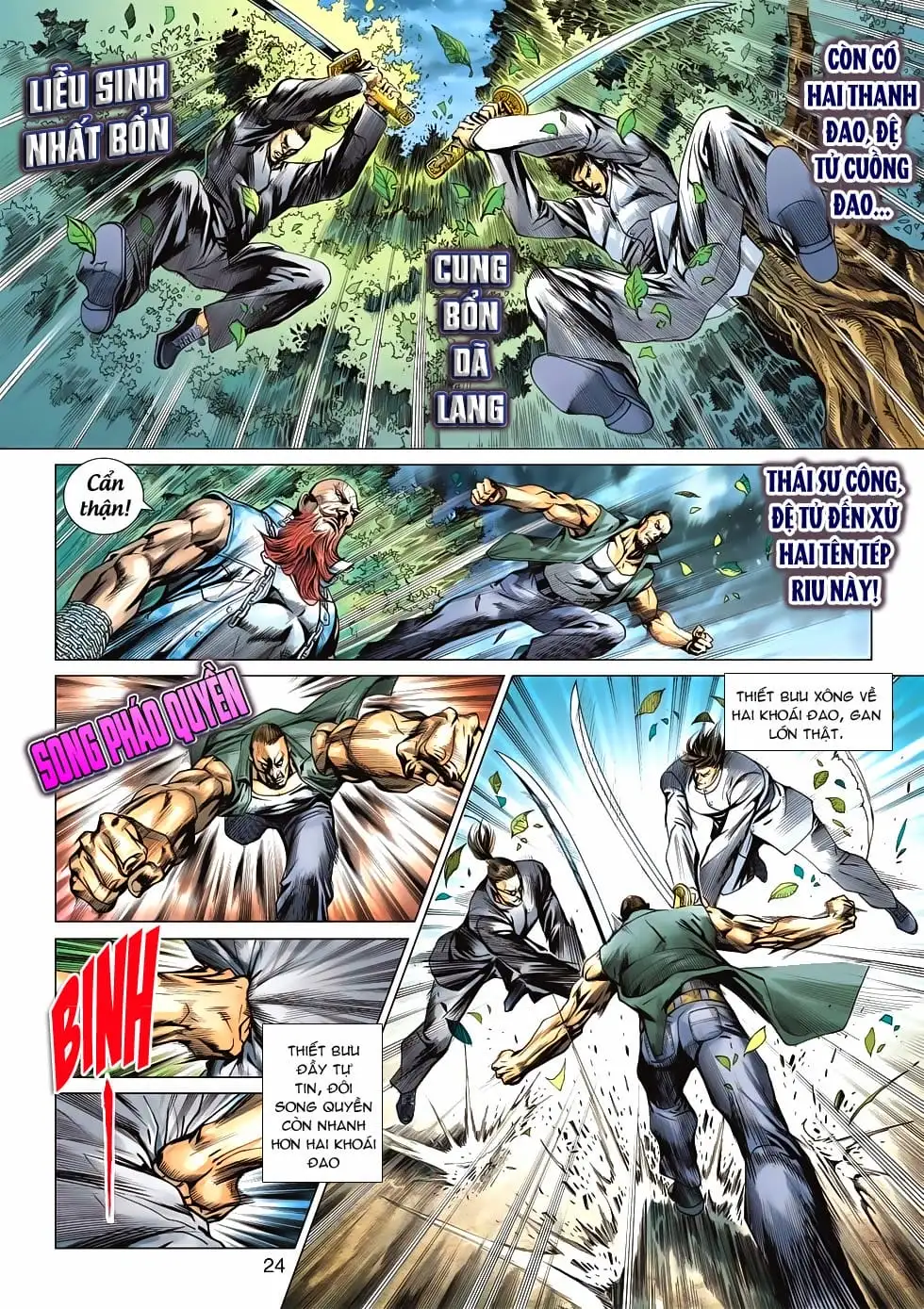 Truyện Tranh Tân Tác Long Hổ Môn trang 4