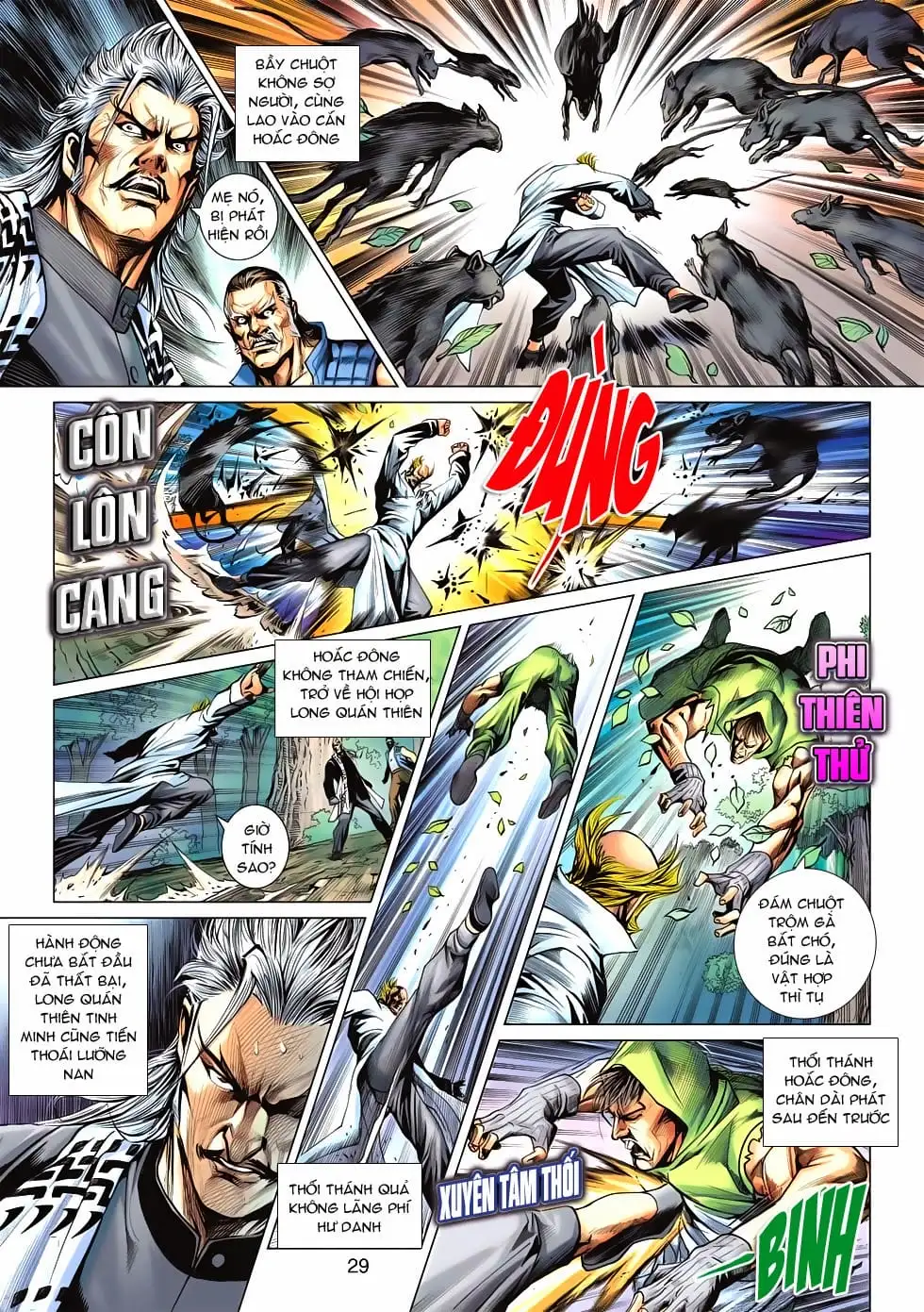Truyện Tranh Tân Tác Long Hổ Môn trang 4
