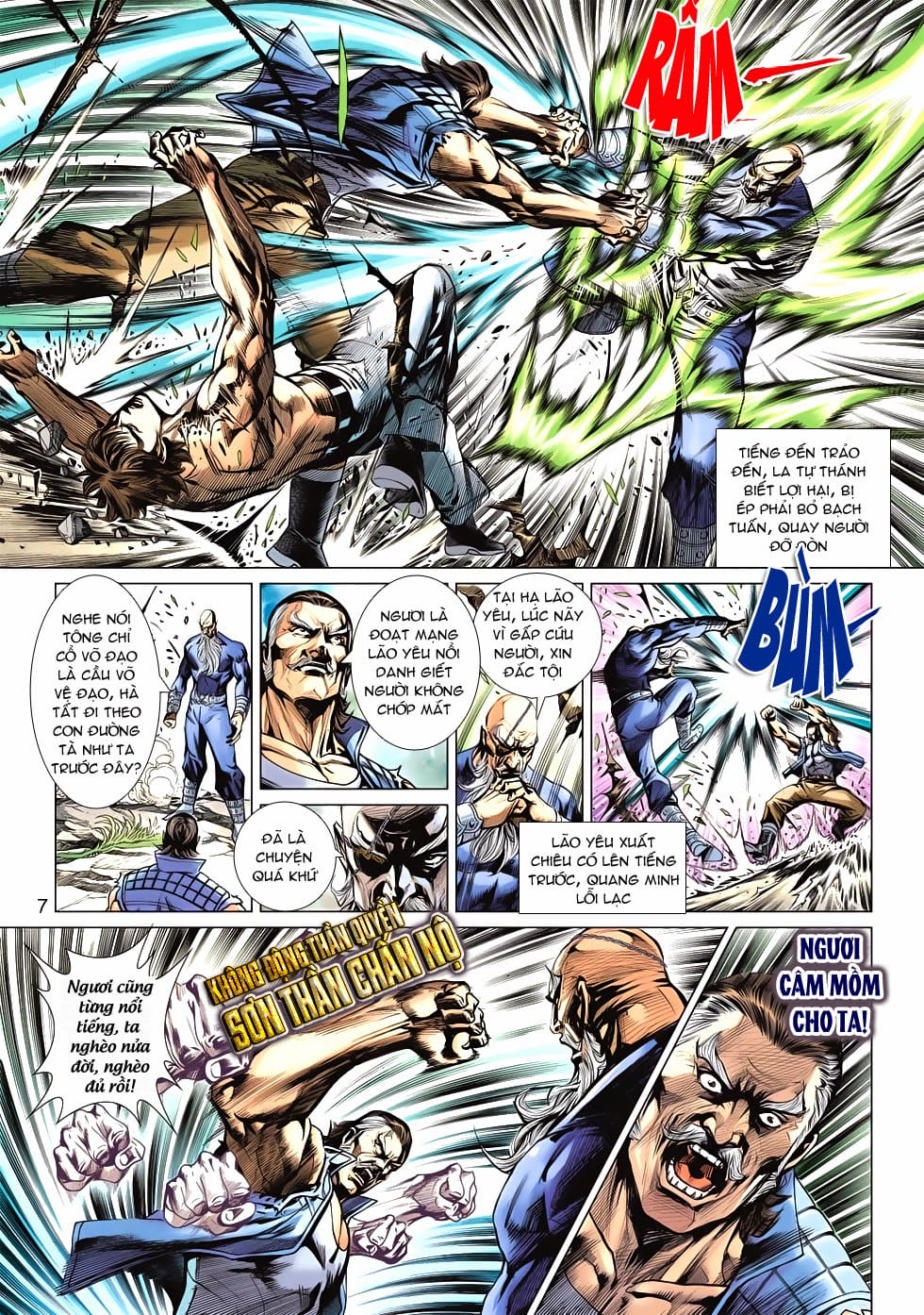 Truyện Tranh Tân Tác Long Hổ Môn trang 4