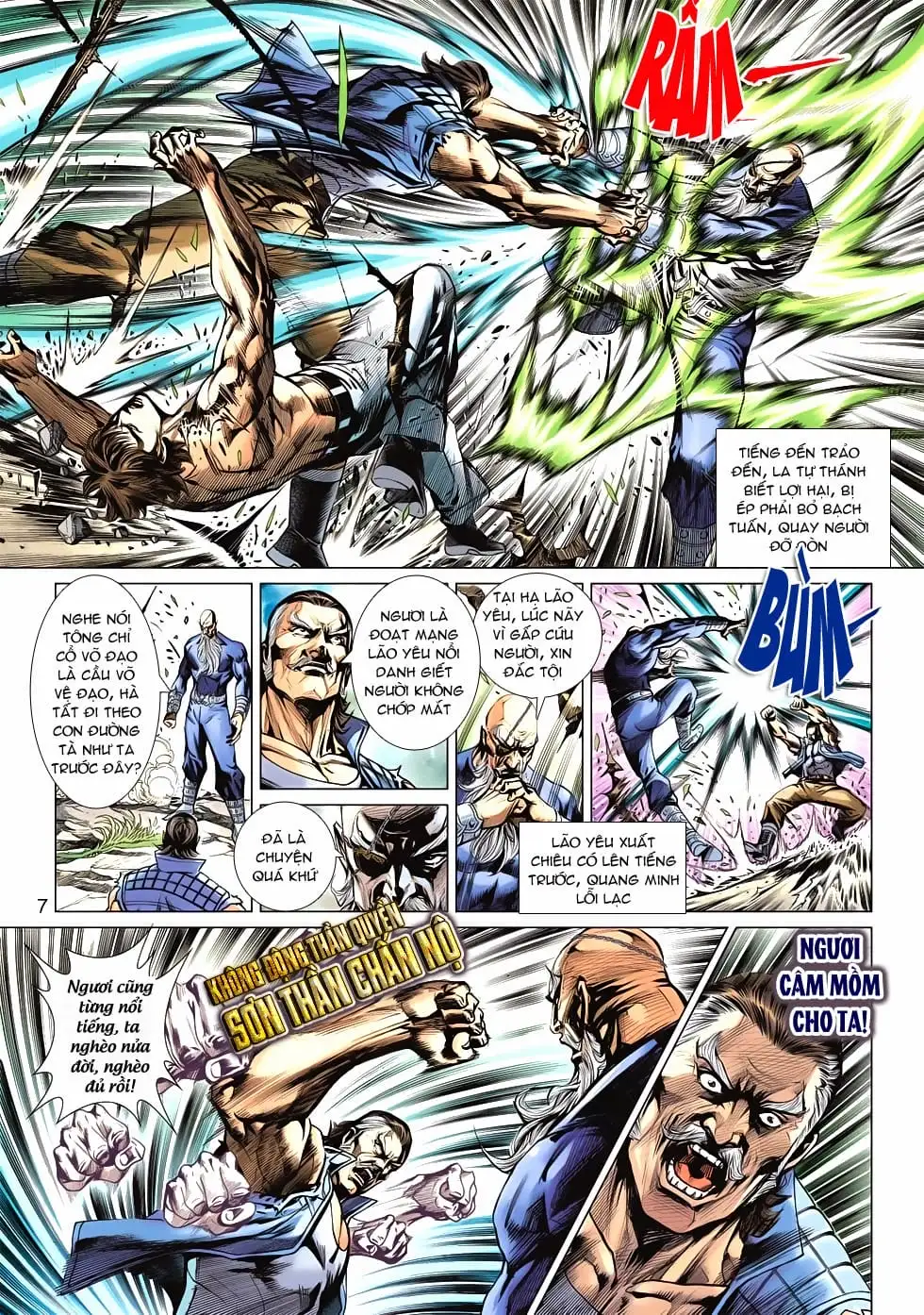 Truyện Tranh Tân Tác Long Hổ Môn trang 4