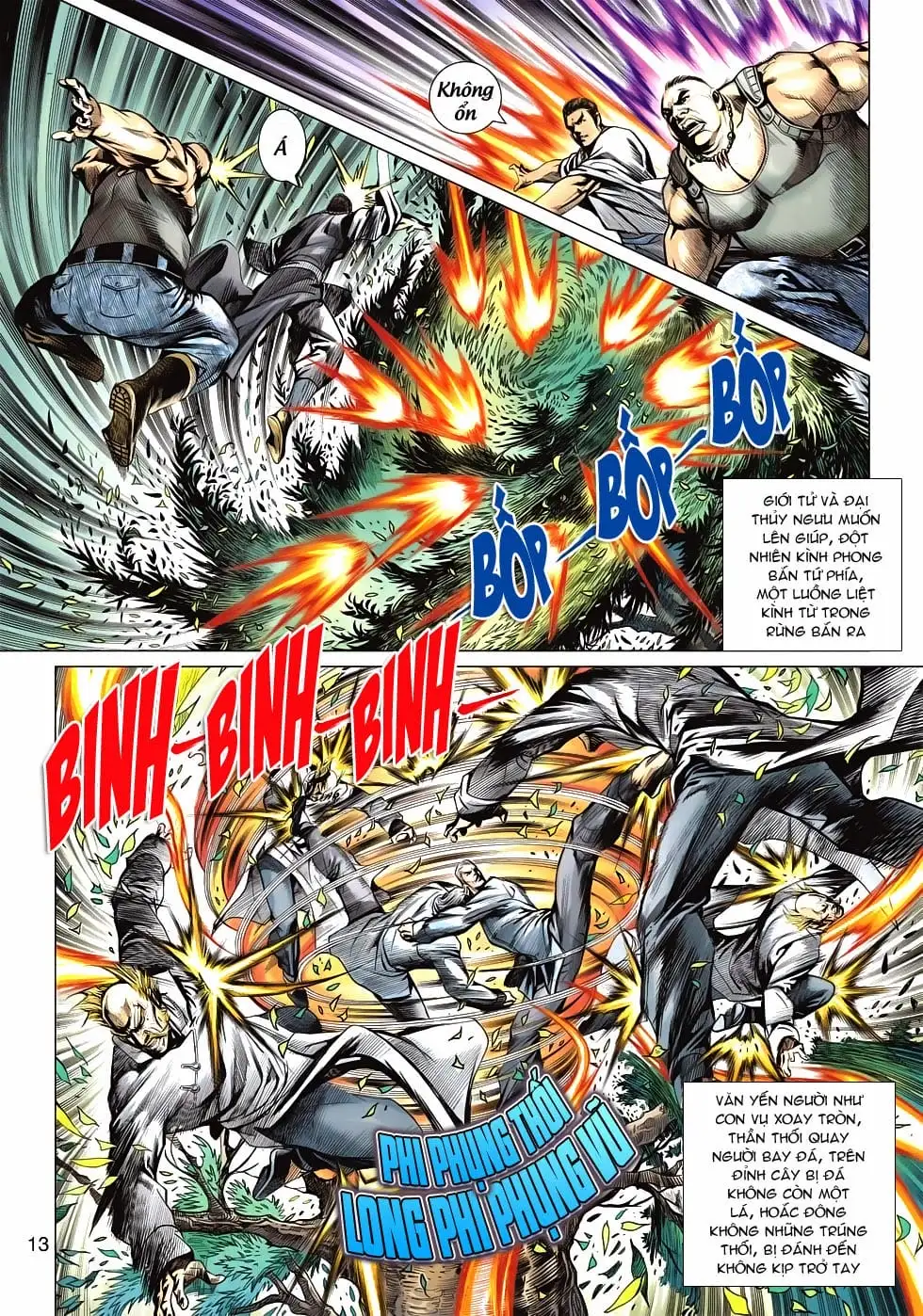 Truyện Tranh Tân Tác Long Hổ Môn trang 4