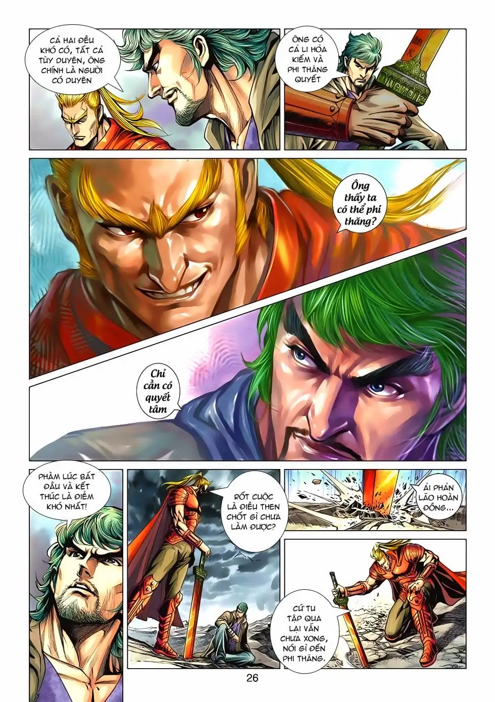 Truyện Tranh Tân Tác Long Hổ Môn trang 4