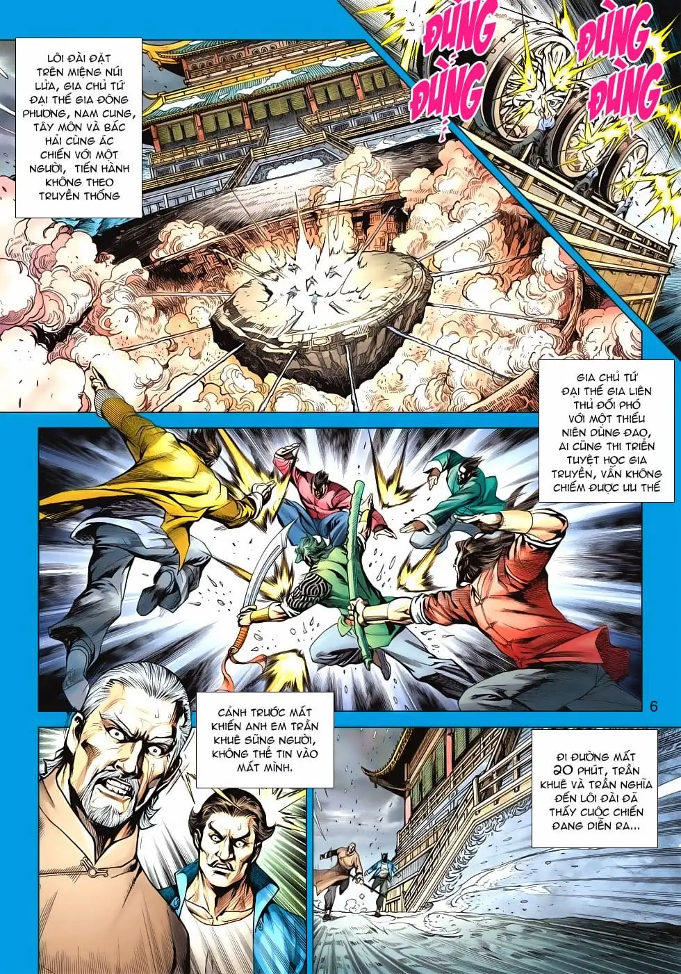 Truyện Tranh Tân Tác Long Hổ Môn trang 4
