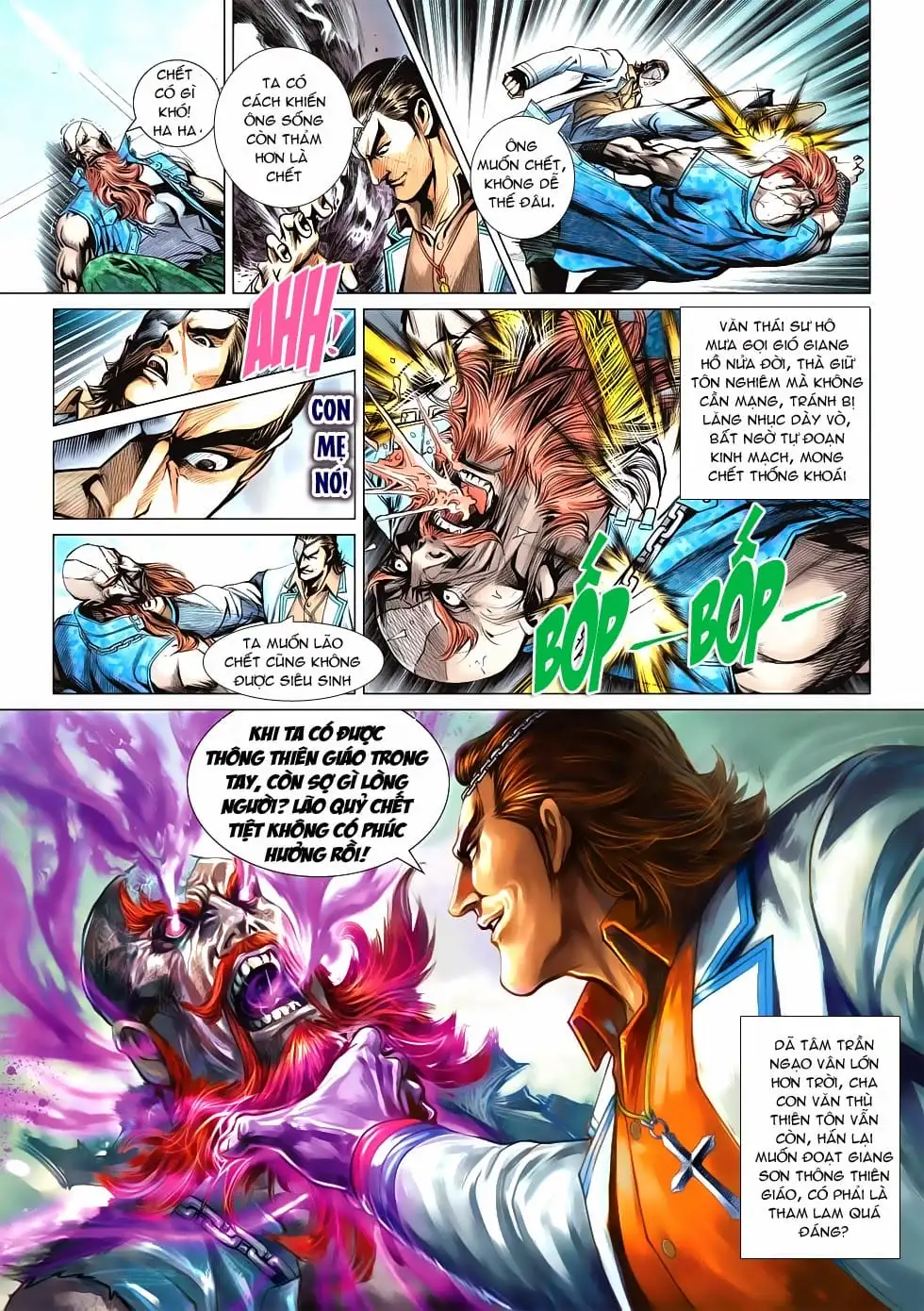 Truyện Tranh Tân Tác Long Hổ Môn trang 4