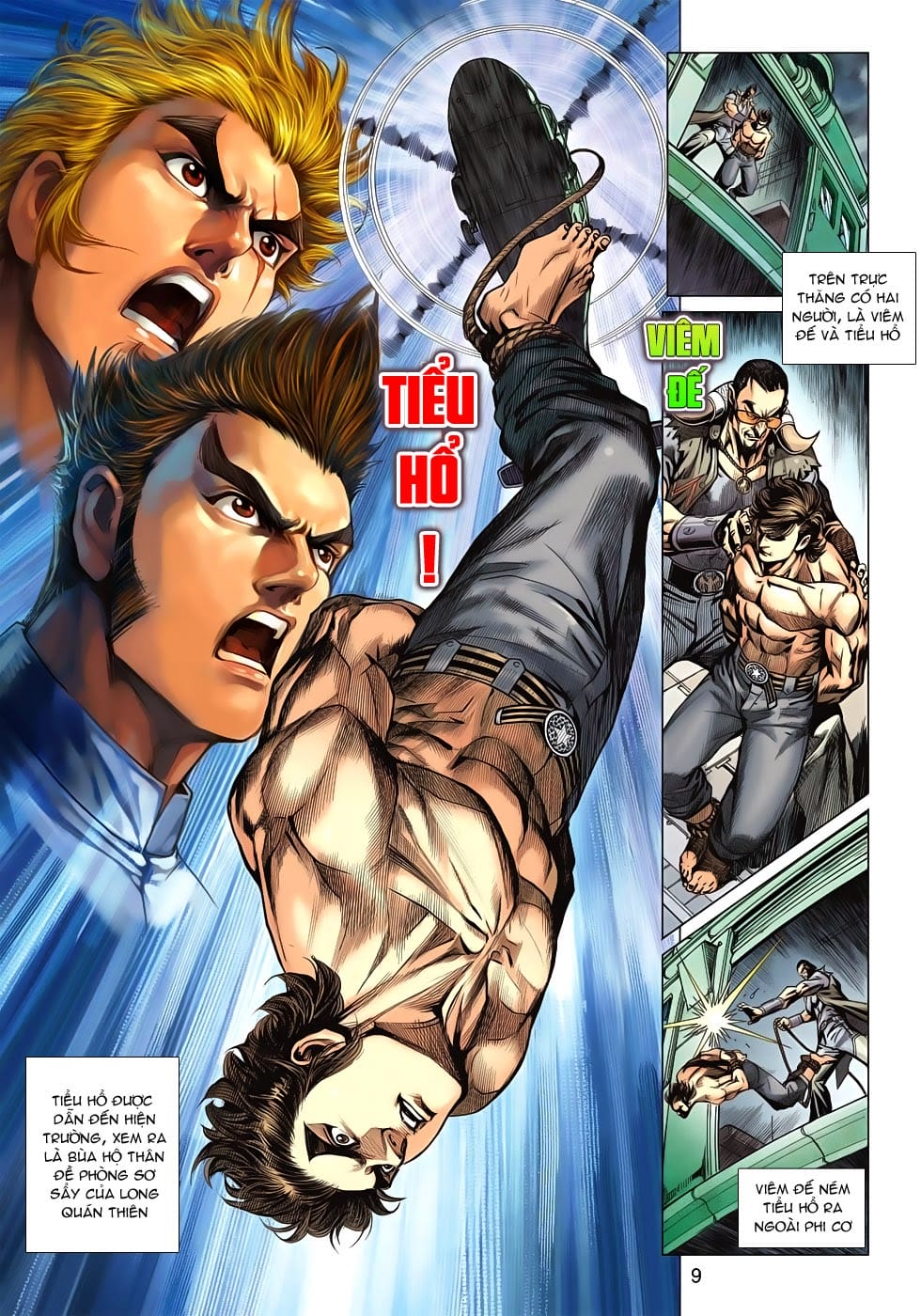 Truyện Tranh Tân Tác Long Hổ Môn trang 4