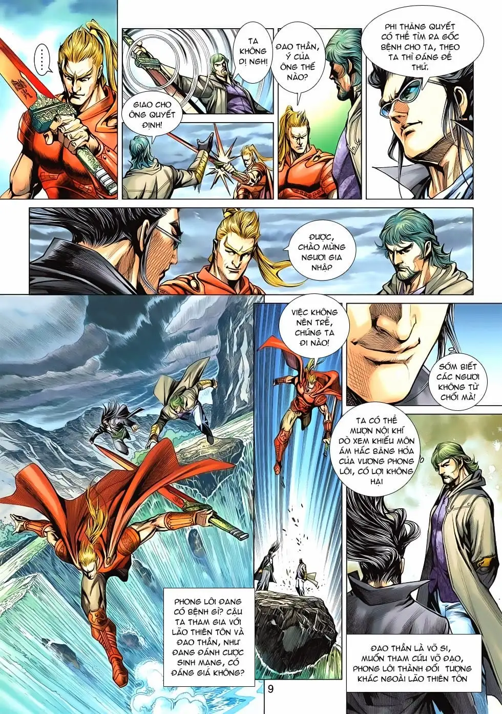 Truyện Tranh Tân Tác Long Hổ Môn trang 4