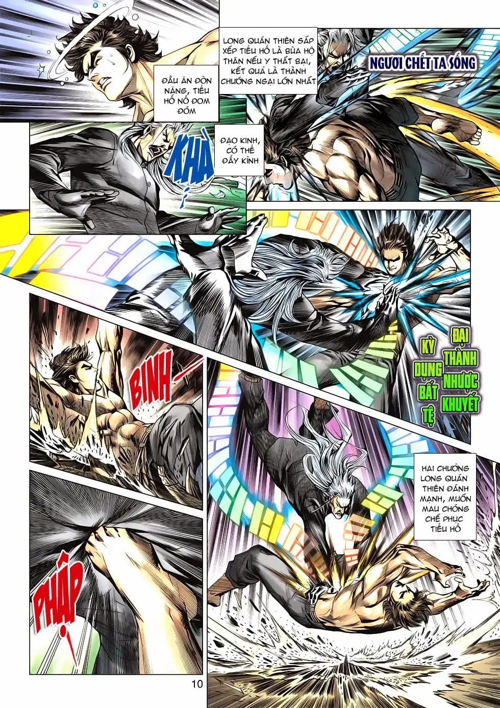 Truyện Tranh Tân Tác Long Hổ Môn trang 4
