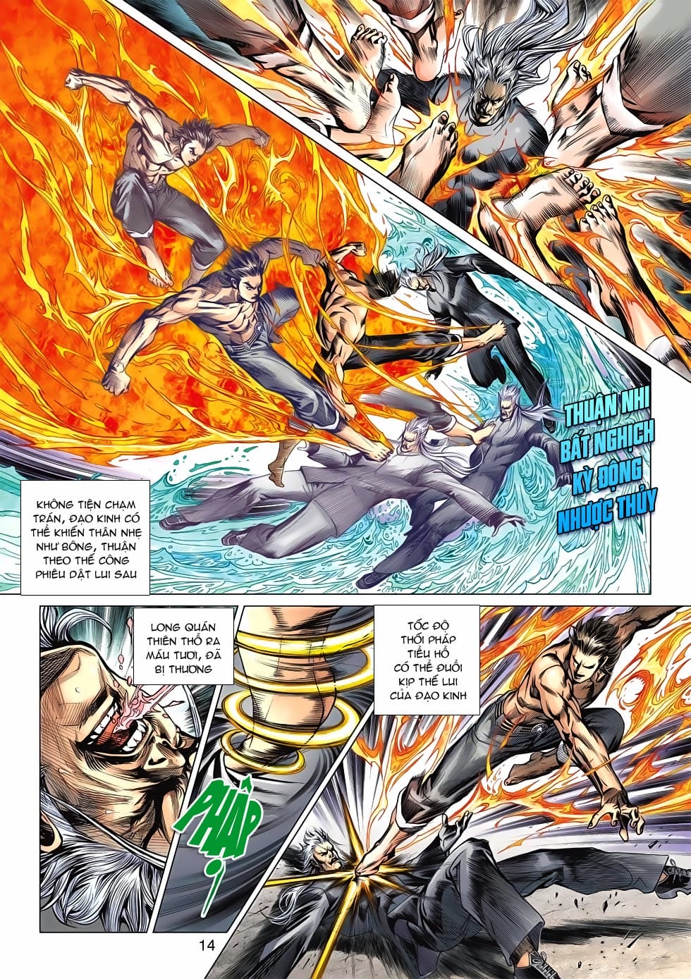 Truyện Tranh Tân Tác Long Hổ Môn trang 4