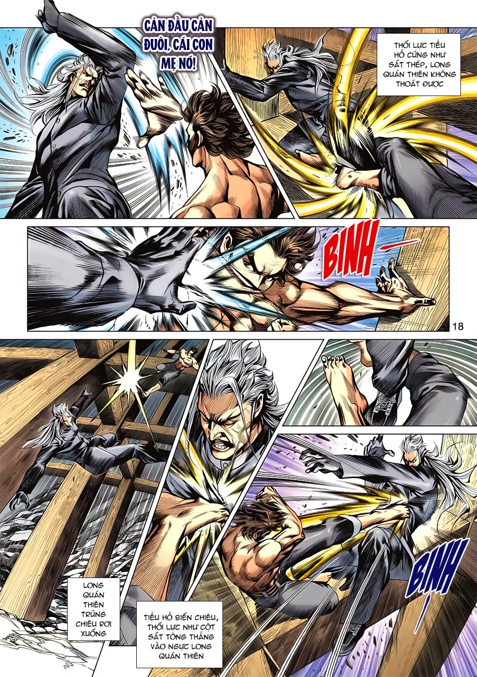 Truyện Tranh Tân Tác Long Hổ Môn trang 4