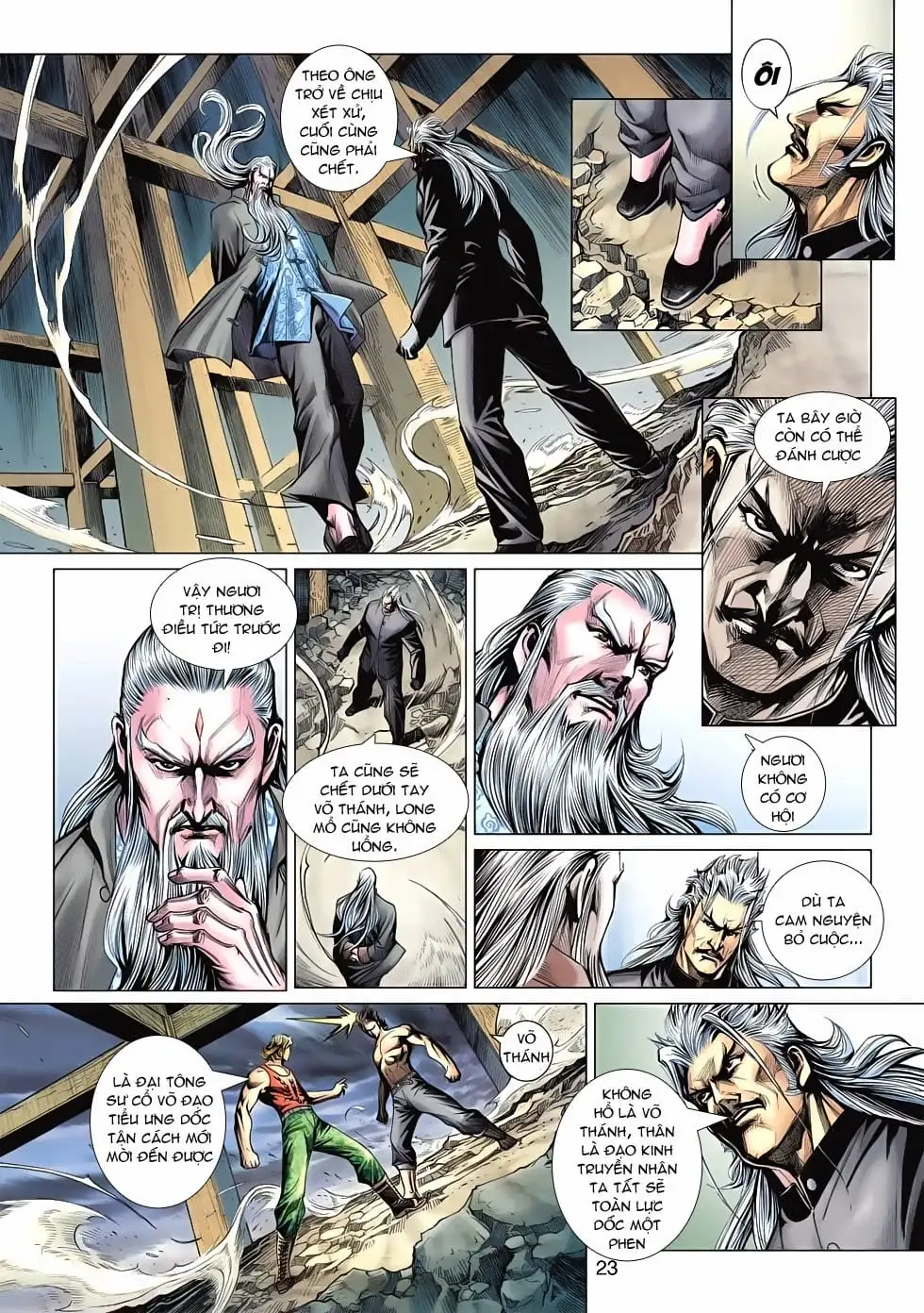 Truyện Tranh Tân Tác Long Hổ Môn trang 4