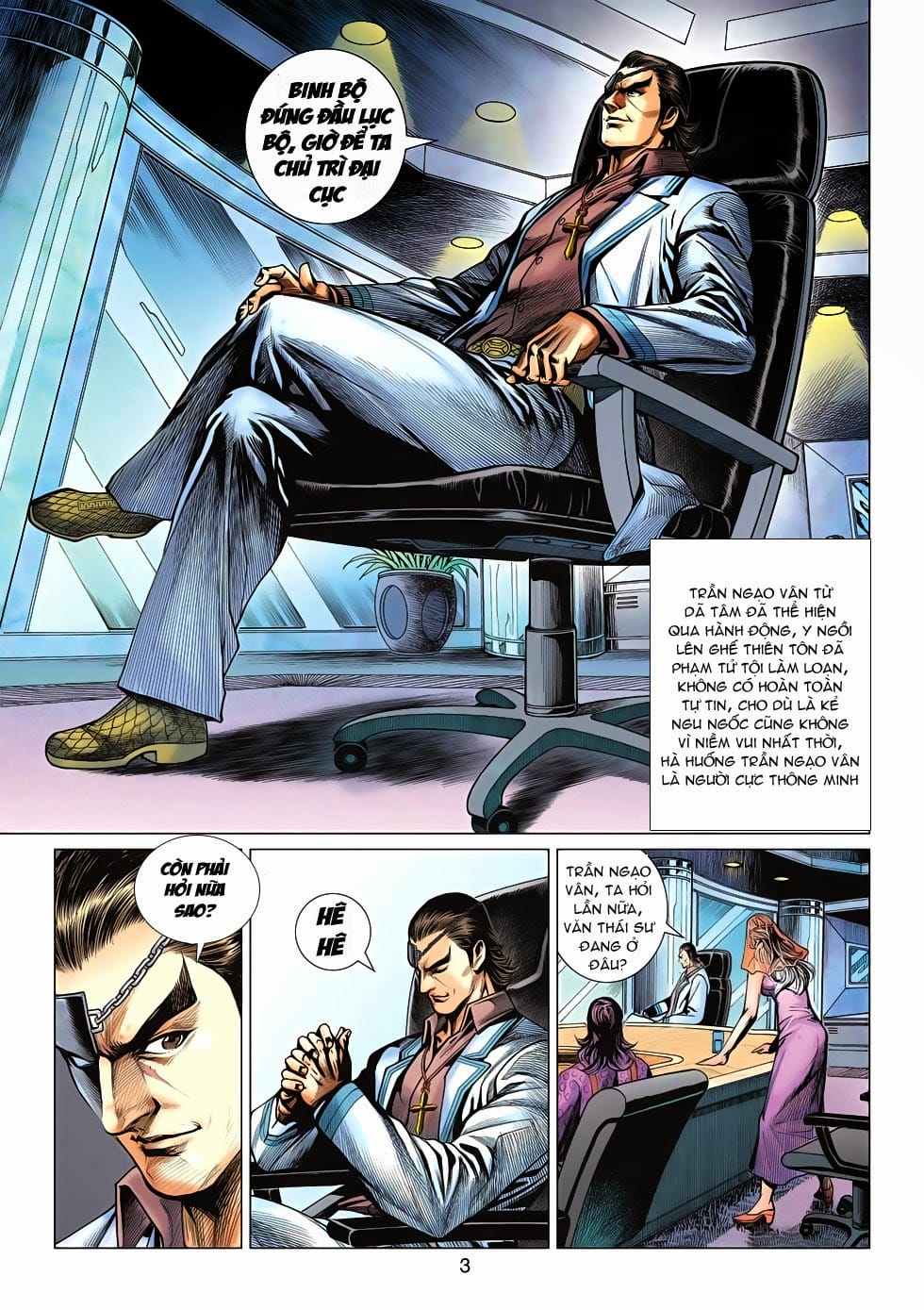 Truyện Tranh Tân Tác Long Hổ Môn trang 4