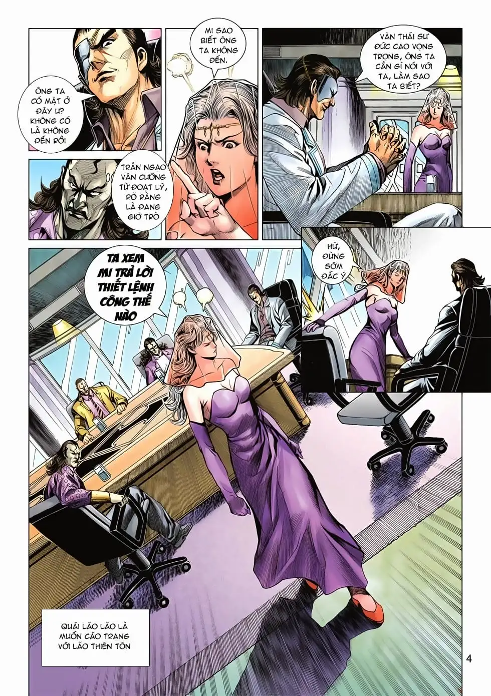 Truyện Tranh Tân Tác Long Hổ Môn trang 4