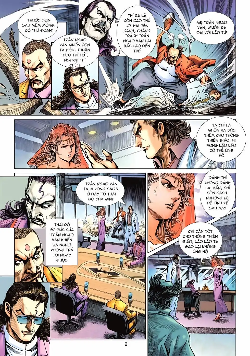 Truyện Tranh Tân Tác Long Hổ Môn trang 4