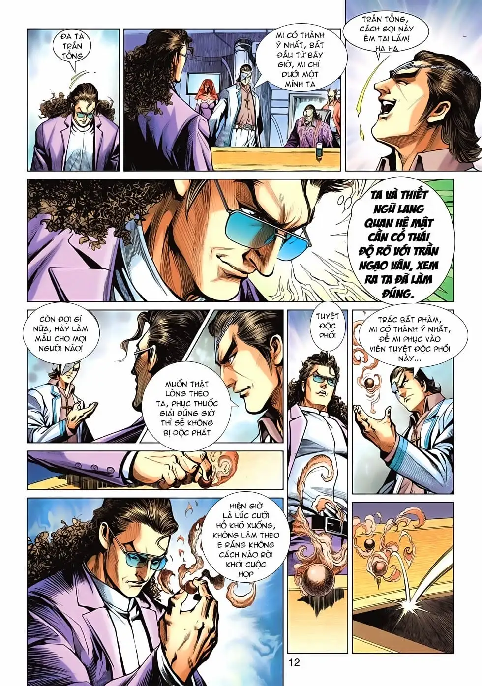 Truyện Tranh Tân Tác Long Hổ Môn trang 4