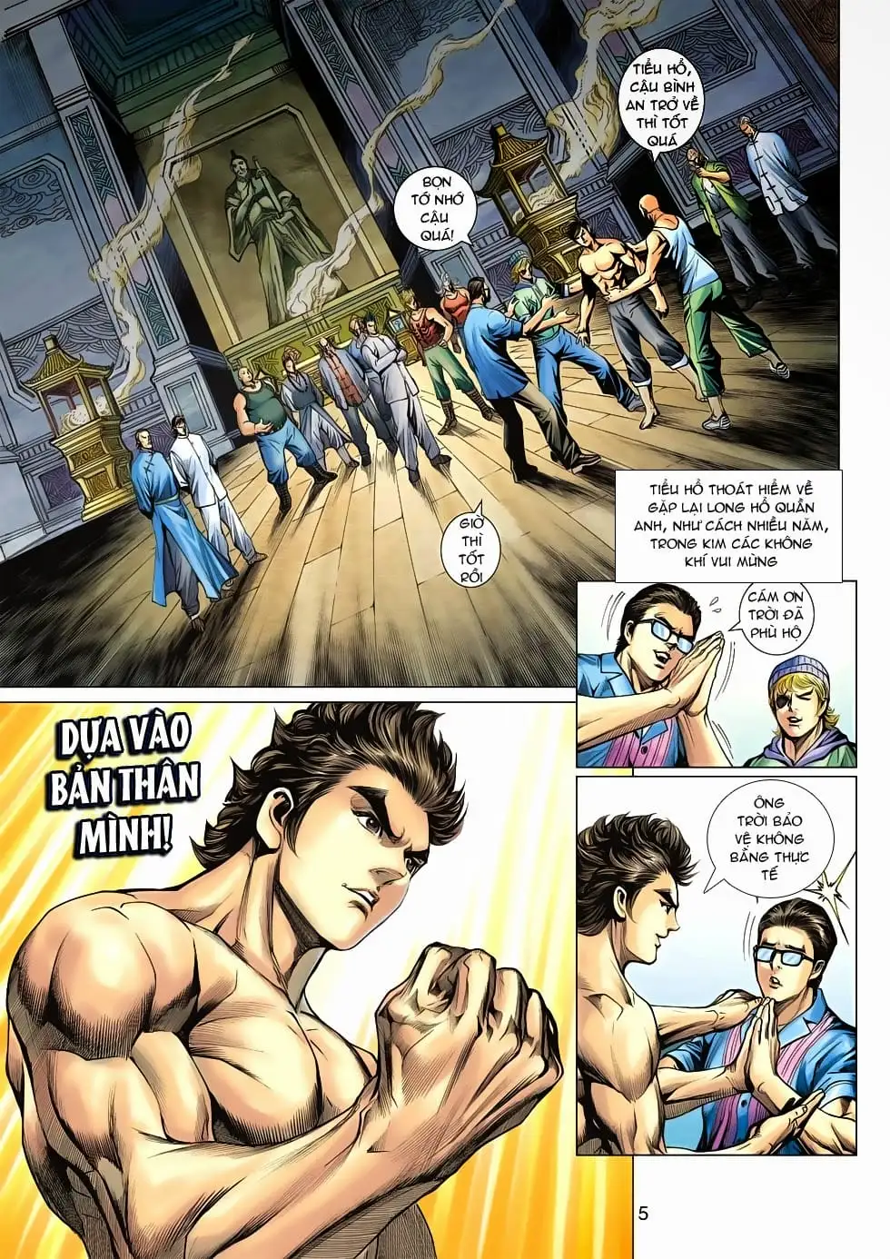Truyện Tranh Tân Tác Long Hổ Môn trang 4