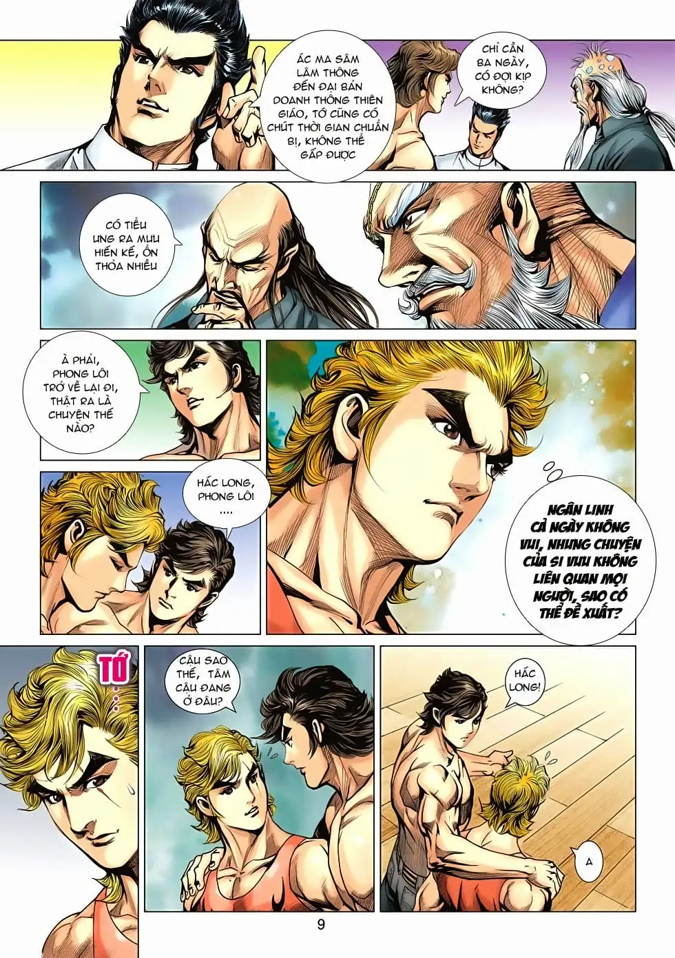 Truyện Tranh Tân Tác Long Hổ Môn trang 4