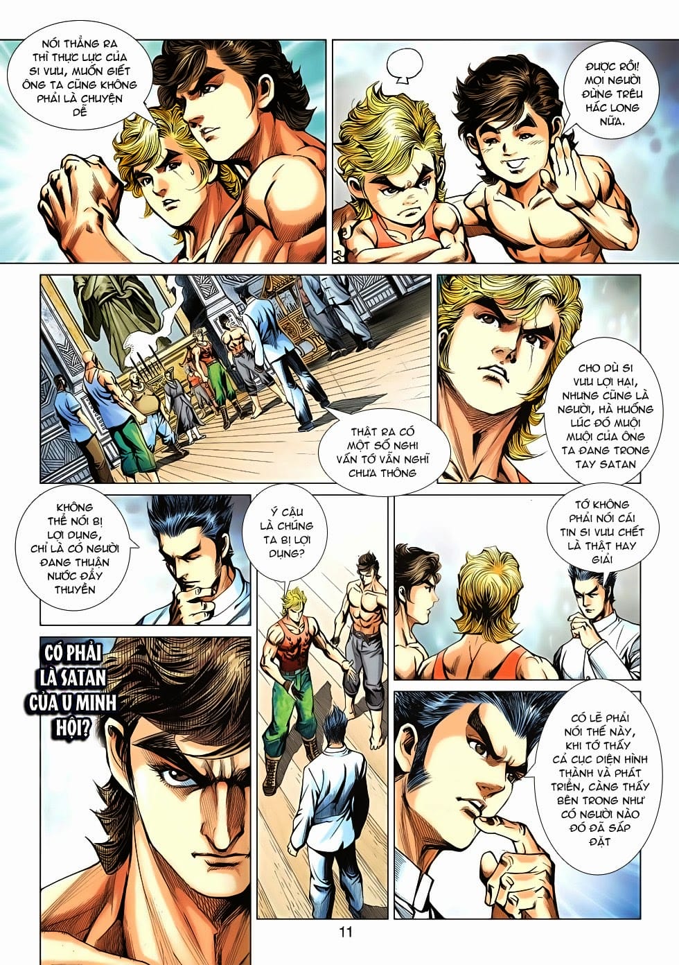 Truyện Tranh Tân Tác Long Hổ Môn trang 4