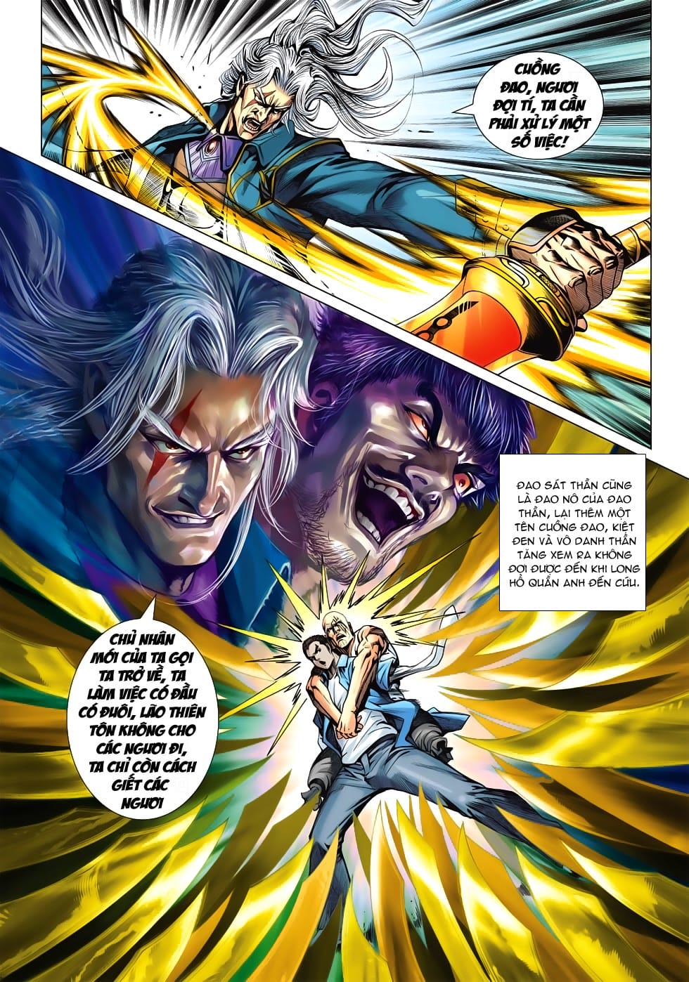 Truyện Tranh Tân Tác Long Hổ Môn trang 4