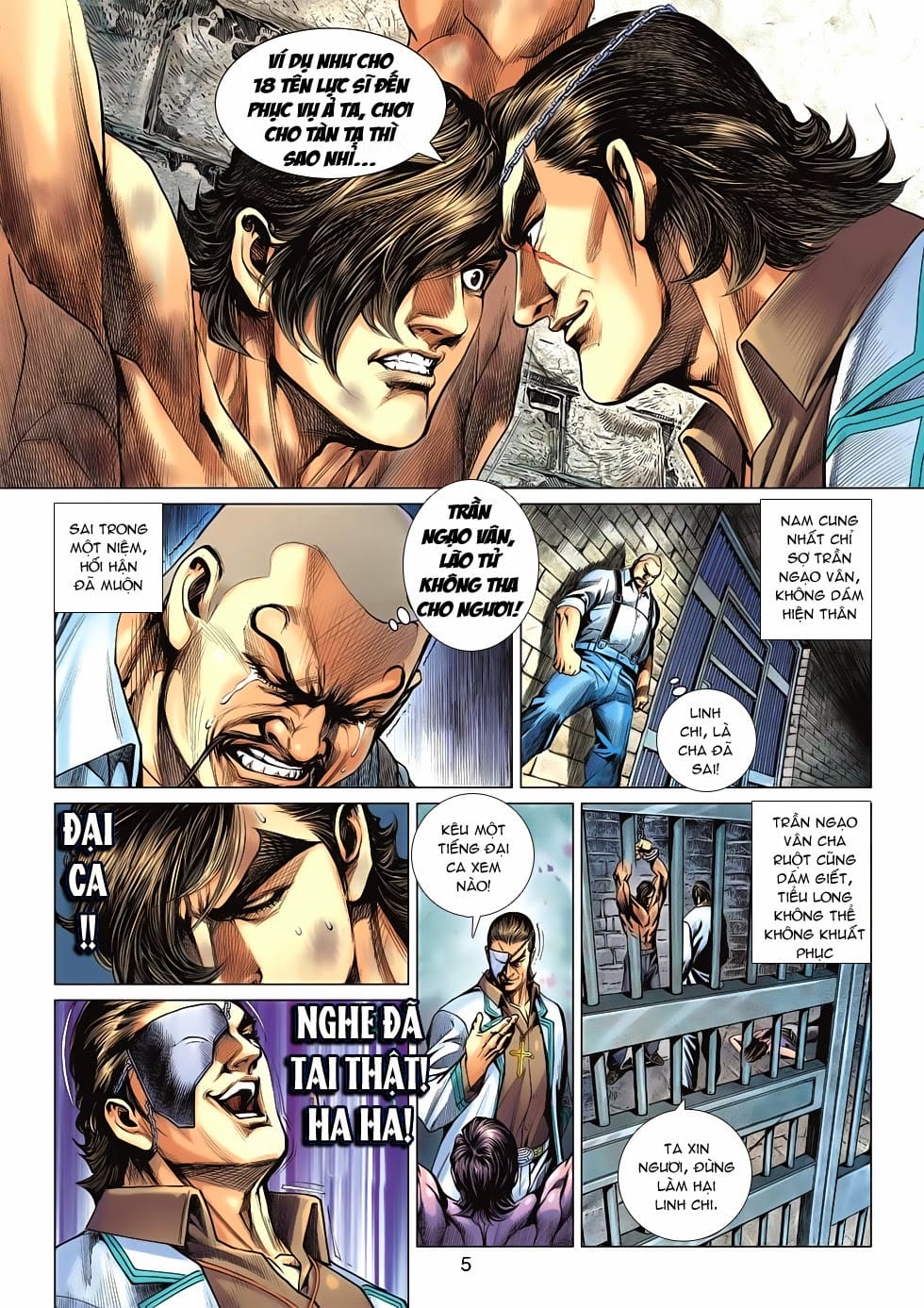 Truyện Tranh Tân Tác Long Hổ Môn trang 4