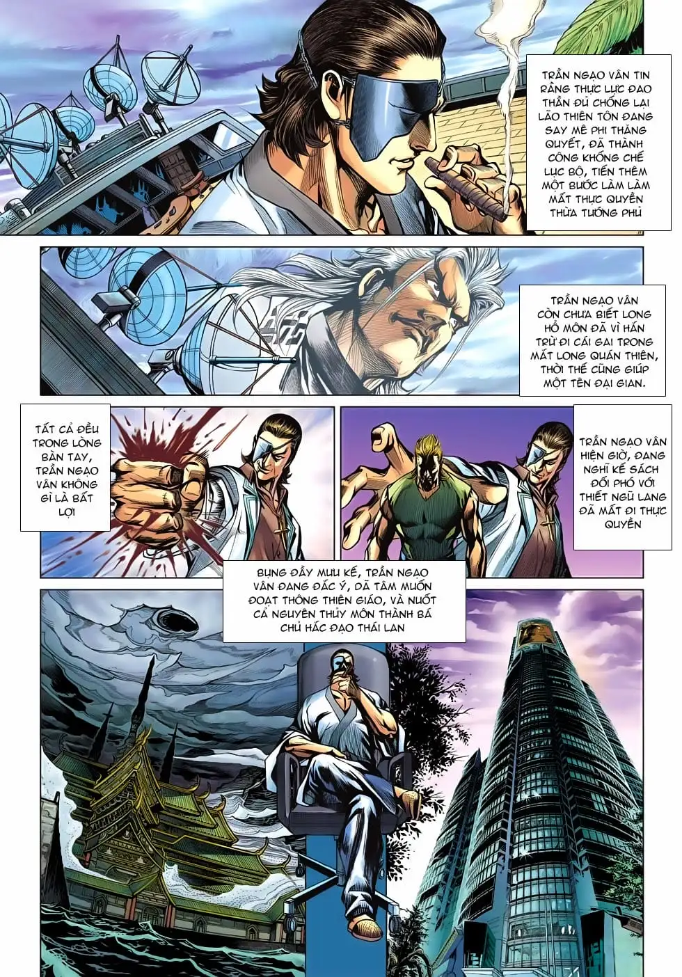 Truyện Tranh Tân Tác Long Hổ Môn trang 4