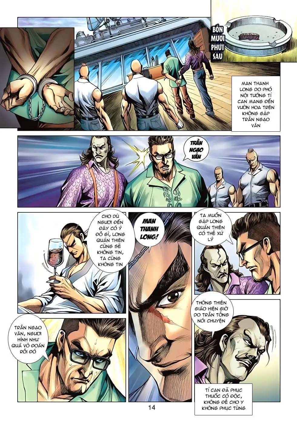 Truyện Tranh Tân Tác Long Hổ Môn trang 4
