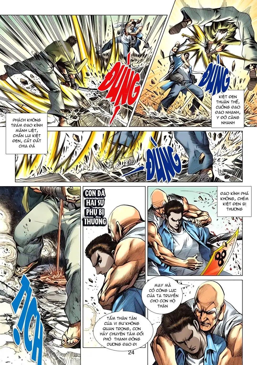 Truyện Tranh Tân Tác Long Hổ Môn trang 4