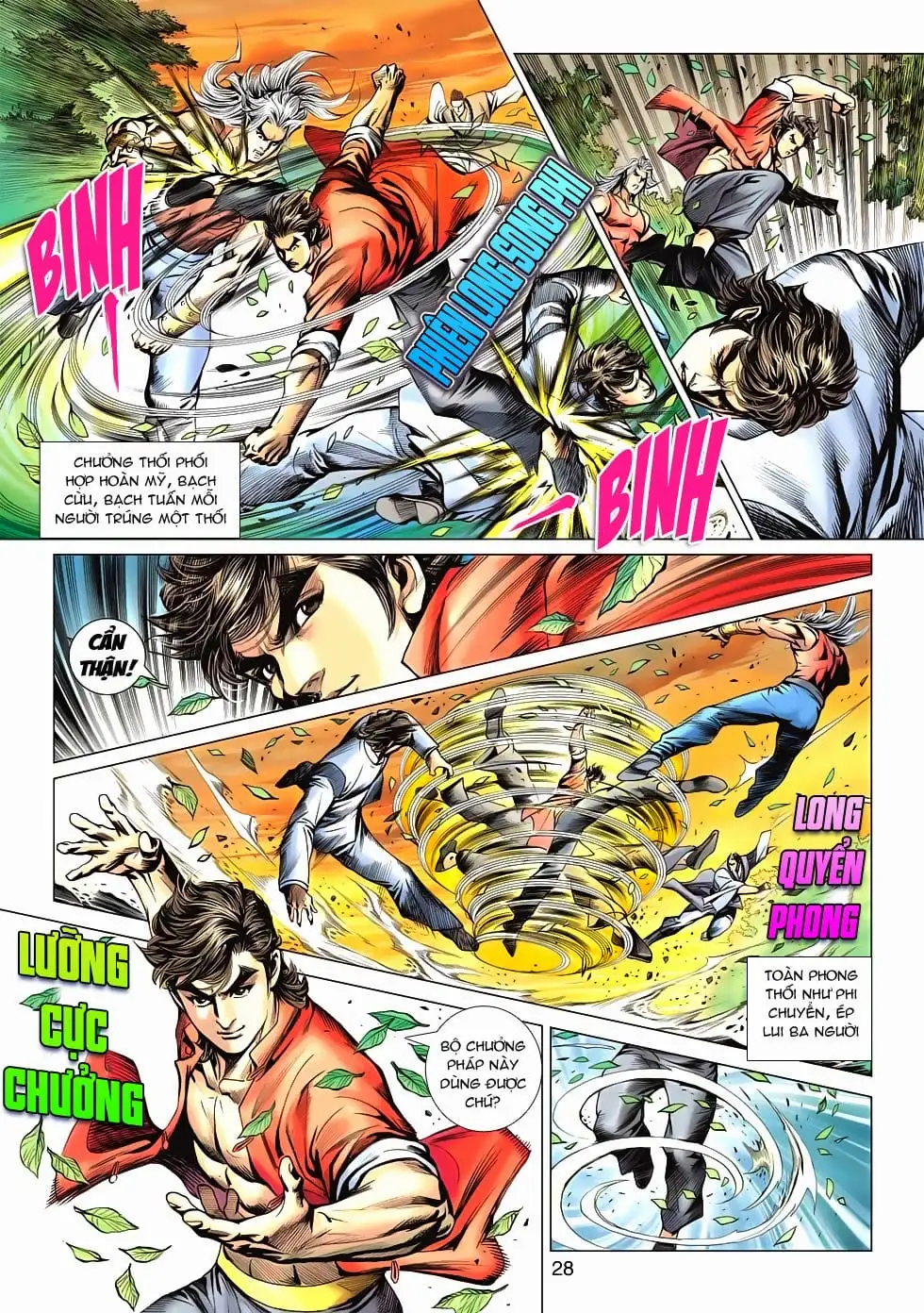 Truyện Tranh Tân Tác Long Hổ Môn trang 4