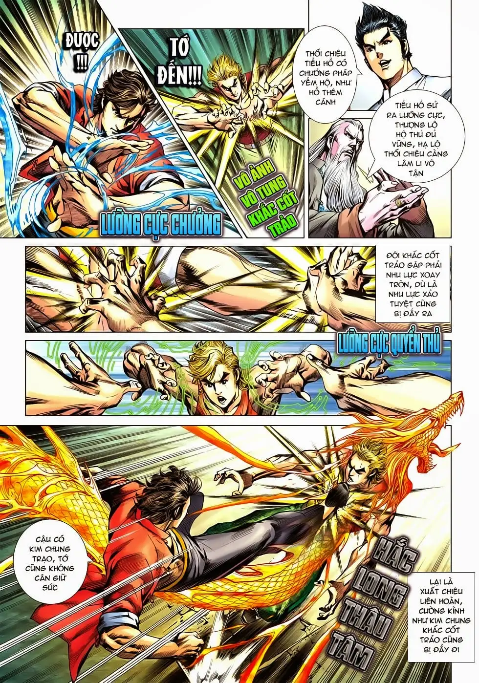 Truyện Tranh Tân Tác Long Hổ Môn trang 4