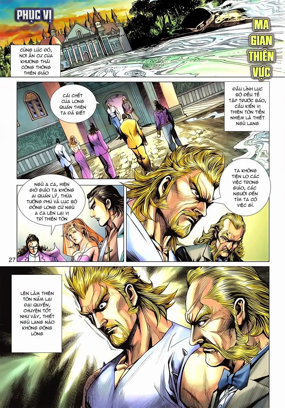 Truyện Tranh Tân Tác Long Hổ Môn trang 4